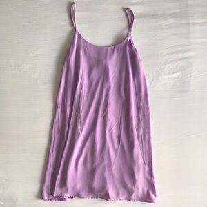 Lilac slip dress